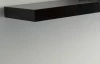 Police na zeď Shelvy 80 cm, černá lesk