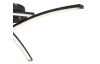 Stropní LED osvětlení Tansy 60 cm, černé