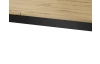 Rozkládací jídelní stůl Nordi 140x80 cm, dub artisan
