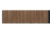 Horní kuchyňská skříňka Monza, 40 cm, ořech/černá