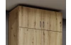 Skříňový nástavec Case, 91 cm, dub artisan