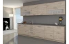 Dolní kuchyňská skříňka Bordeaux, 80 cm, dub bordeaux