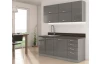 Dolní kuchyňská skříňka Grey 60D, 60 cm