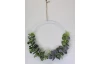 Umělý věnec Eukalyptus 26 cm, zelený