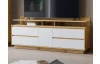 TV skříňka Foggia 188 cm, dub artisan/bílá
