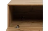 Konferenční stolek s úložným prostorem Lona, dub artisan/černý