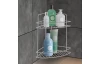 Stojací/závěsný rohový regál Reflex Luxy 2, chrometherm