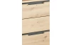 Psací stůl se zásuvkami Memphis 150 cm, dub artisan/grafit