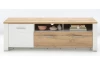 TV skříňka Matera, 164 cm, starý dub/bílá