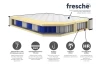 Postel Parana 160x200 cm, červená sametová látka