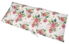 Zahradní polstr Rosie 50x118 cm, růže, bílý
