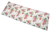 Zahradní polstr Rosie 60x190 cm, růže, bílý