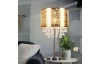 Stolní lampa Amy 32x56 cm, zlatá