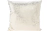 Dekorační polštář Cushion 45x45 cm, krémový lesklý