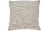 Dekorační polštář Cushion Elliot 45x45 cm, pletený béžový