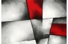 Koberec Brilliance 160x230 cm, šedo-červený