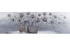 Ručně malovaný obraz Dekorativní zátiší 120x40 cm, olejomalba