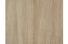 Skříňka s 5 zásuvkami Easy Plus, 49 cm, dub sonoma/bílé sklo