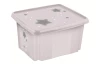 Úložný box Hvězdy 24 l, šedý