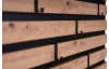 Věšák na zeď Tip, dub artisan/černý
