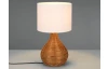 Stolní lampa Sprout, ratan