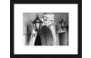 Rámovaný obraz Lampy 20x25 cm, černobílý