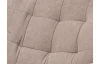 Relaxační TV křeslo s podnožkou Leonardo, cappuccino látka