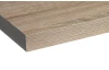 Nástěnná police Basic 120 cm, dub sonoma