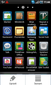 upravit menu