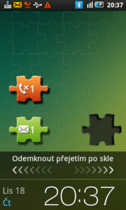 Odemknutí skrze puzzle