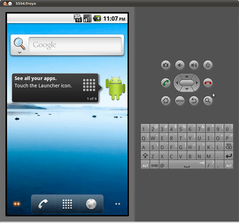 Screenshot emulator