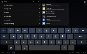 19 search keyboard