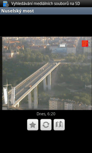 Detailní pohled na Nuselský most