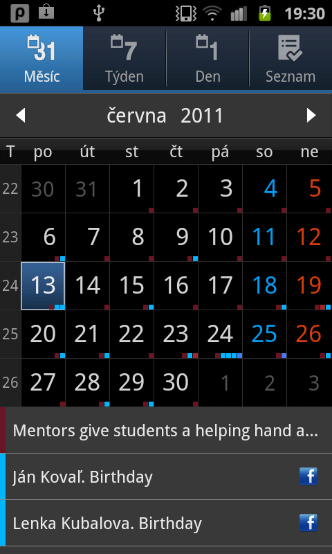 calendar