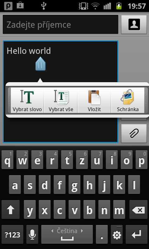 typing context