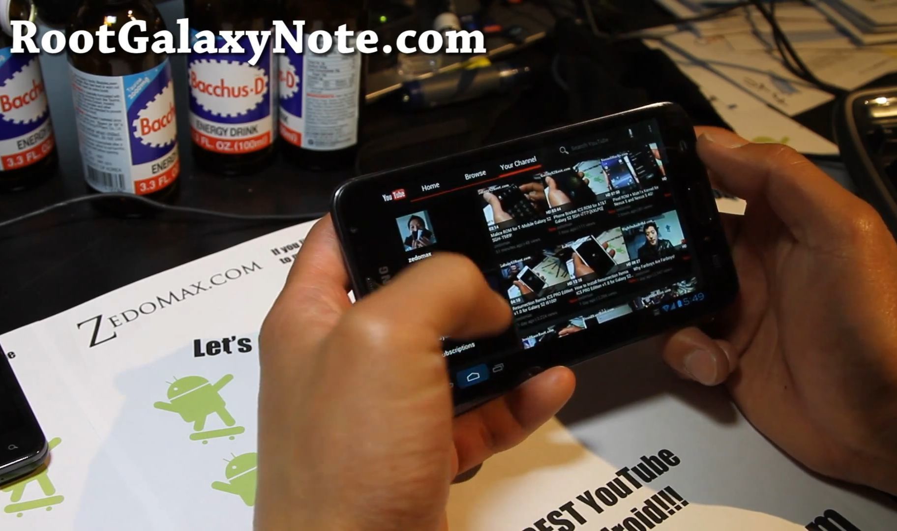 samsung galaxy note ice cream sandwich tablette imilka rom aosp cyanogen mod 9