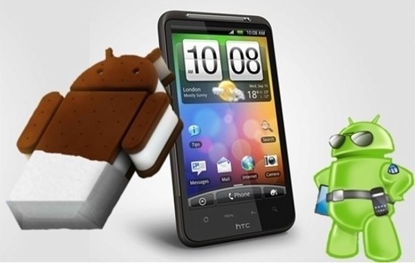 ICS on HTC Desire HD