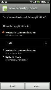 Když je stahování dokončeno, zobrazí se výzva k zahájení instalace.