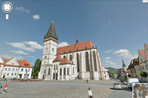 Bardejov Radnicne namestie StreetView