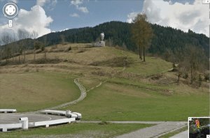 Socha Janosika Terchova StreetView