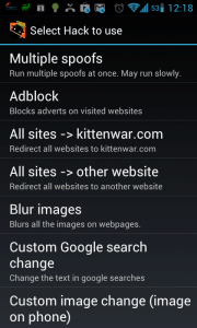 Network Spoofer