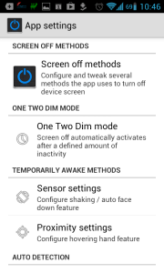 Screen Standby
