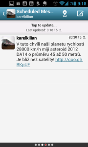 HootSuite: možnost plánování tweetů