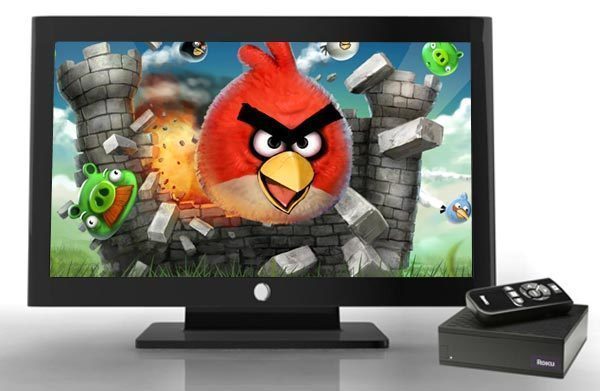 roku angry birds hdtv