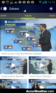 AccuWeather: videa
