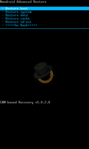 ClockworkMod Recovery