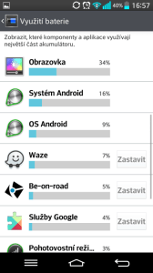 Systémové informace o baterii