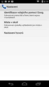 Možnosti nastavení