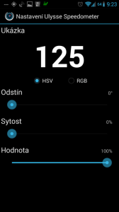 Nastavení HUD