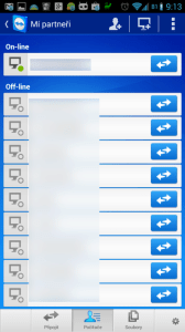 TeamViewer for Remote Control – dostupné počítače